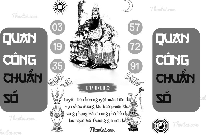 QUAN CÔNG CHUẨN SỐ 12/10/2023
