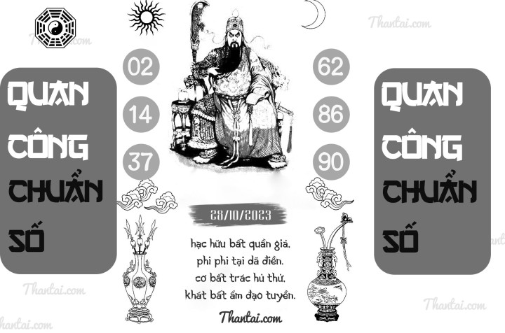 QUAN CÔNG CHUẨN SỐ 13/10/2023