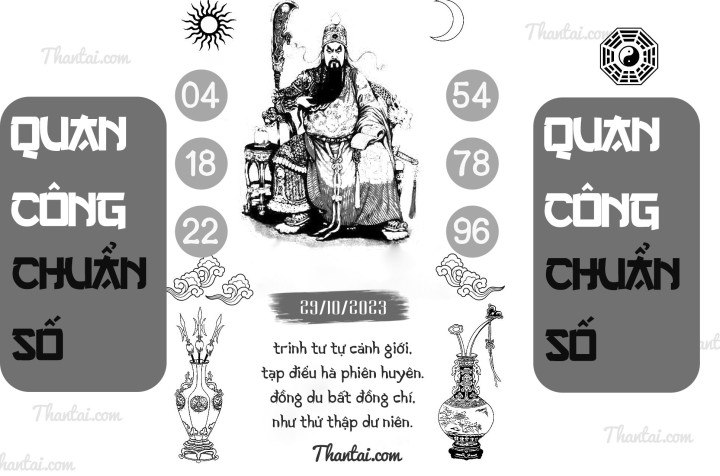QUAN CÔNG CHUẨN SỐ 14/10/2023