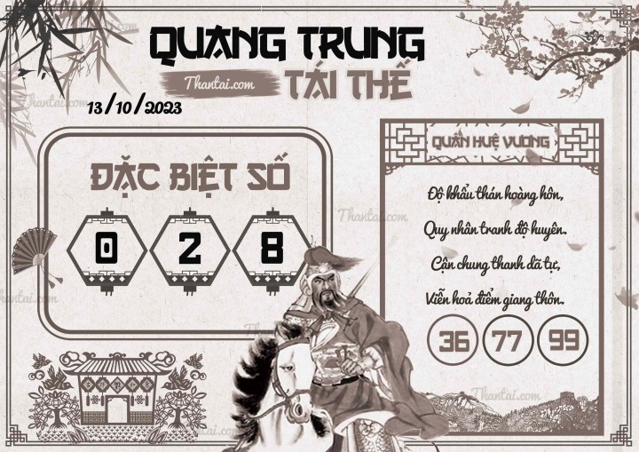 QUANG TRUNG TÁI THẾ 28/09/2023