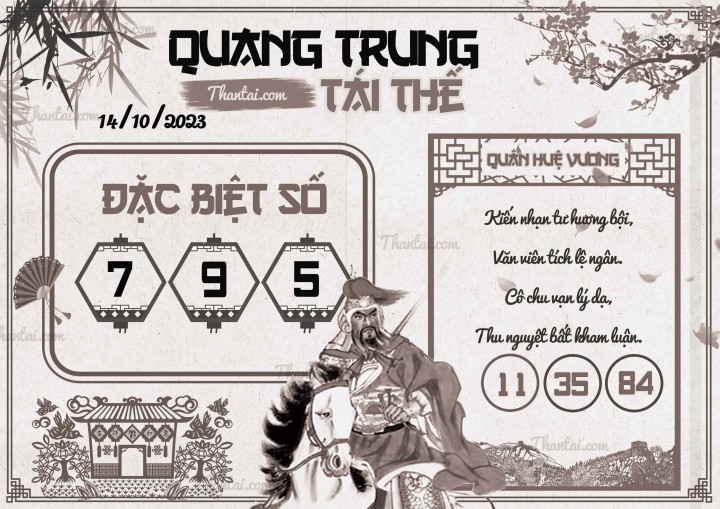 QUANG TRUNG TÁI THẾ 29/09/2023