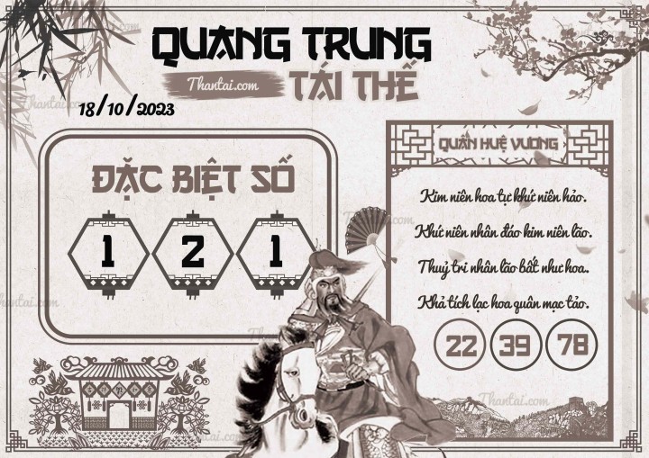 QUANG TRUNG TÁI THẾ 03/10/2023