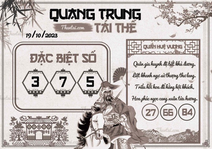 QUANG TRUNG TÁI THẾ 04/10/2023