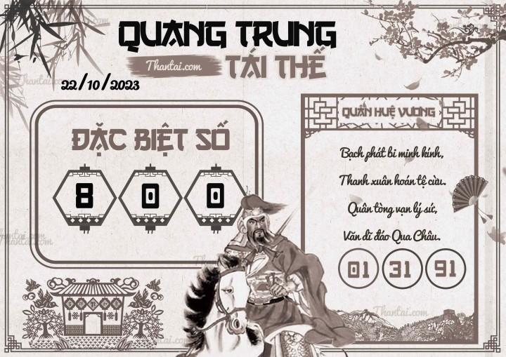 QUANG TRUNG TÁI THẾ 07/10/2023
