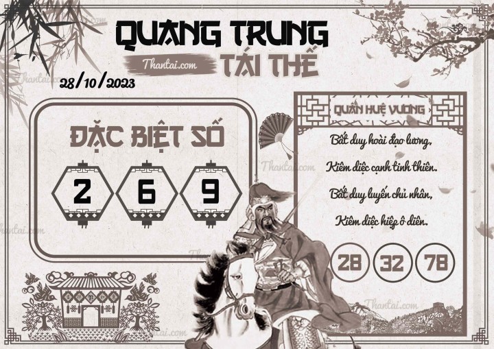 QUANG TRUNG TÁI THẾ 13/10/2023