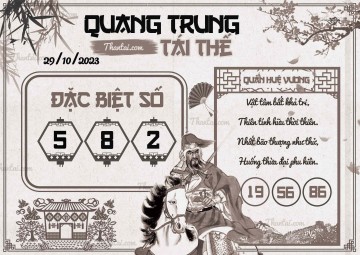 QUANG TRUNG TÁI THẾ 29/10/2023