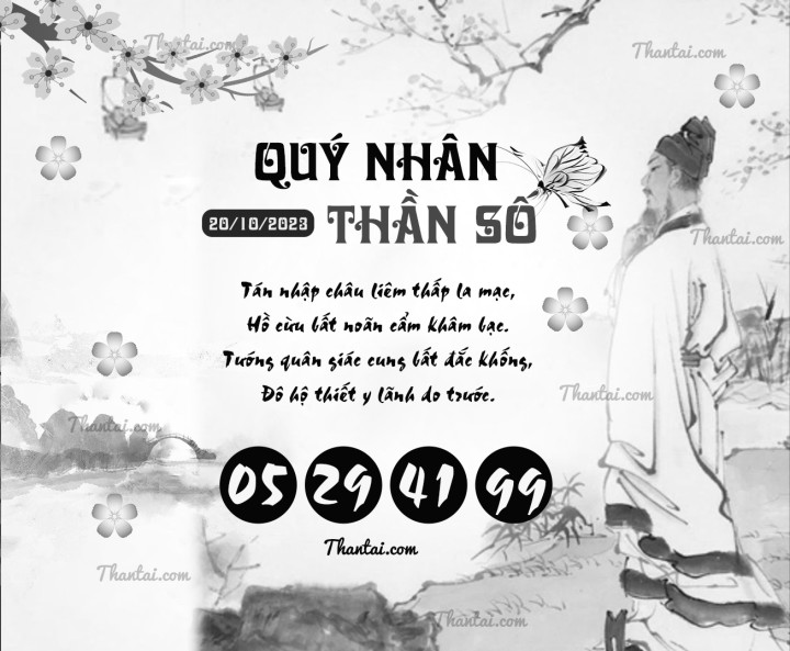 QUÝ NHÂN THẦN SỐ 05/10/2023