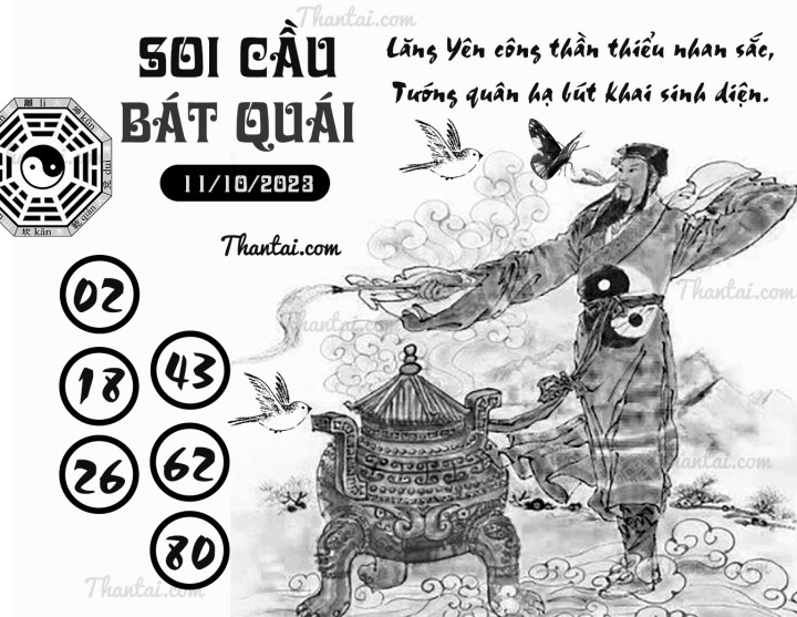 SOI CẦU BÁT QUÁI 26/09/2023