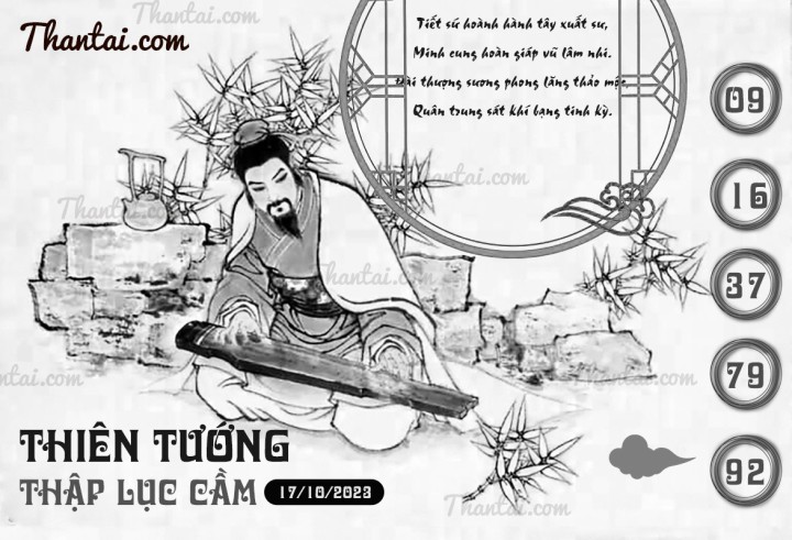 THIÊN TƯỚNG THẬP LỤC CẦU 02/10/2023