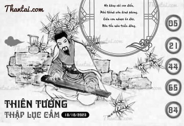 THIÊN TƯỚNG THẬP LỤC CẦU 18/10/2023