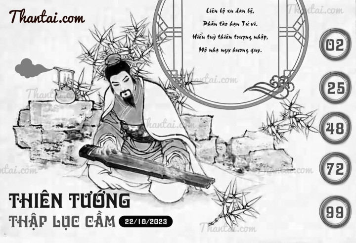 THIÊN TƯỚNG THẬP LỤC CẦU 07/10/2023