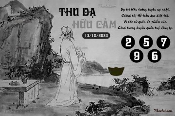 THU DẠ HỮU CẢM 13/10/2023