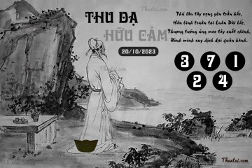 THU DẠ HỮU CẢM 20/10/2023