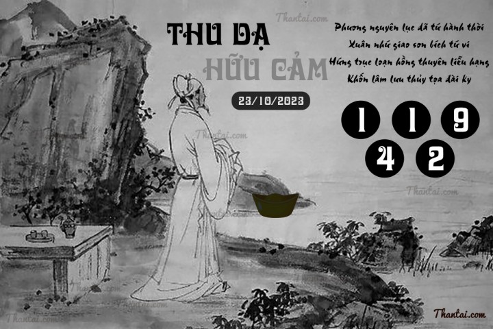 THU DẠ HỮU CẢM 08/10/2023