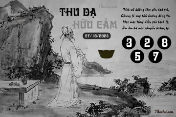 THU DẠ HỮU CẢM 27/10/2023