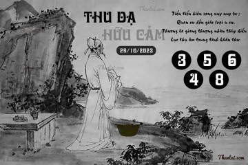 THU DẠ HỮU CẢM 29/10/2023