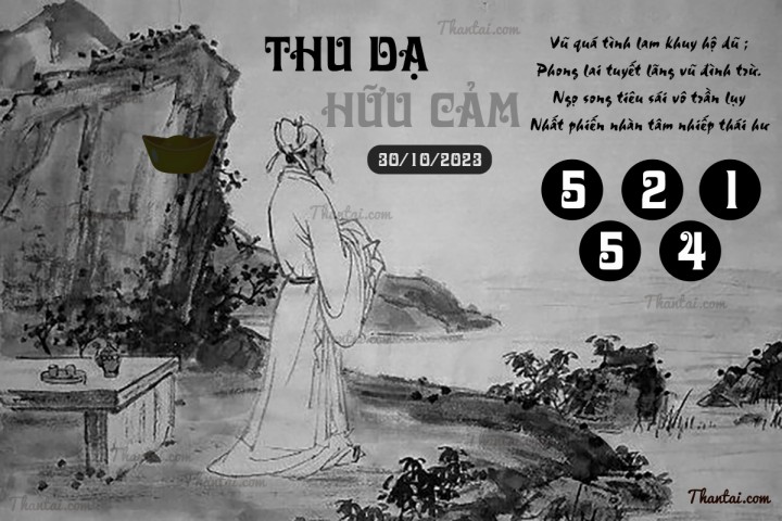 THU DẠ HỮU CẢM 15/10/2023