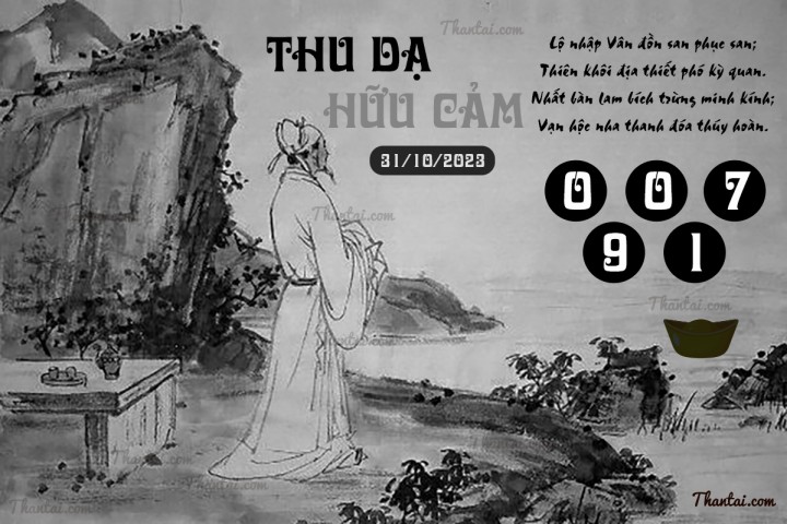 THU DẠ HỮU CẢM 16/10/2023