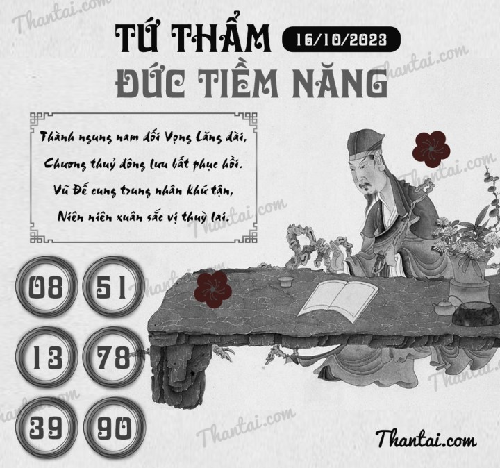 TỨ THẨM ĐỨC TIỀM NĂNG 01/10/2023