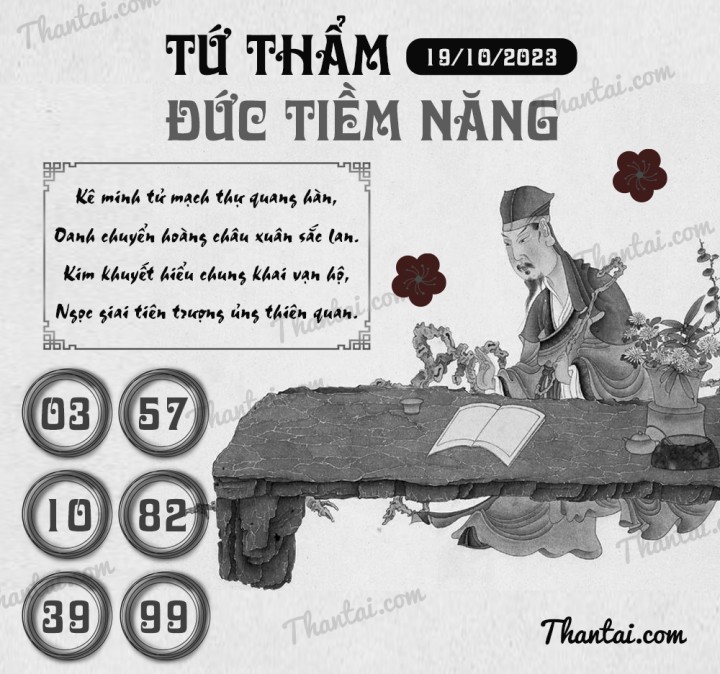 TỨ THẨM ĐỨC TIỀM NĂNG 04/10/2023