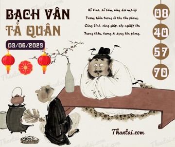 Bạch Vân Tả Quân 03/06/2023