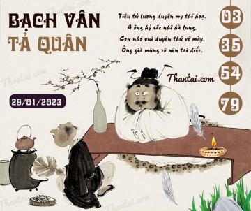 Bạch Vân Tả Quân 29/01/2023