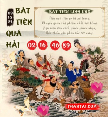 BÁT TIÊN QUÁ HẢI 09/10/2023