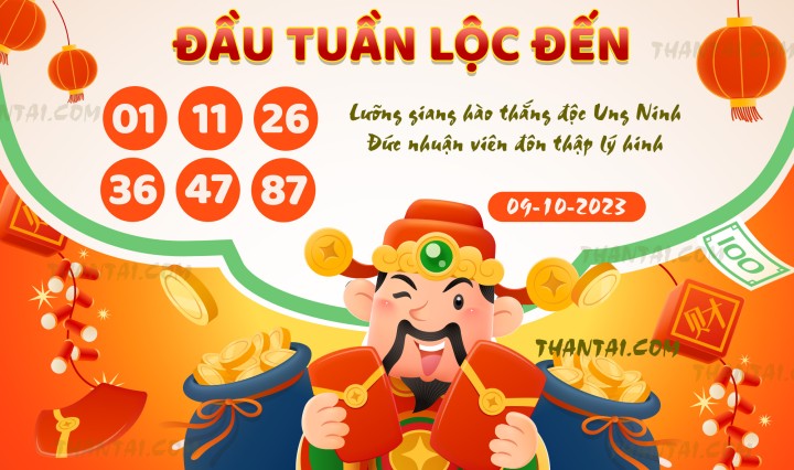 ĐẦU TUẦN LỘC ĐẾN 24/09/2023