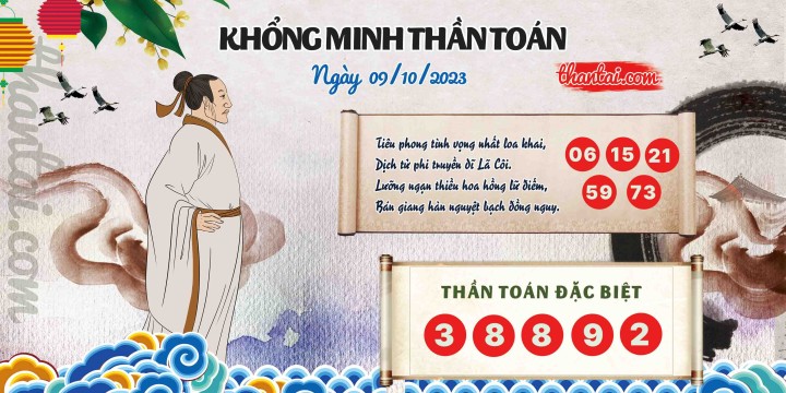 Khổng Minh Thần Toán 24/09/2023