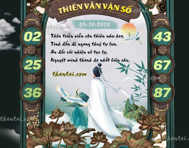 THIÊN VĂN VẬN SỐ 24/09/2023