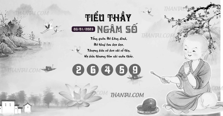 TIỂU THẦY NGÂM SỐ 01/01/2023