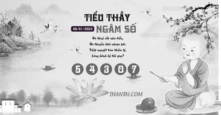 TIỂU THẦY NGÂM SỐ 01/01/2023