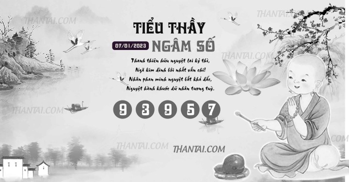 TIỂU THẦY NGÂM SỐ 01/01/2023