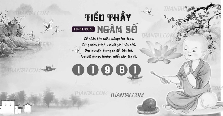 TIỂU THẦY NGÂM SỐ 01/01/2023