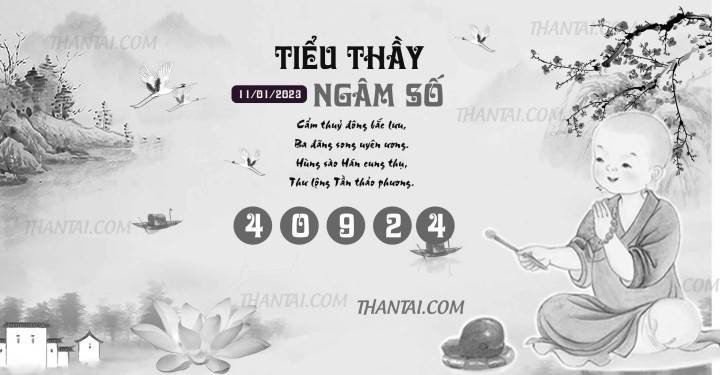 TIỂU THẦY NGÂM SỐ 01/01/2023