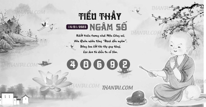 TIỂU THẦY NGÂM SỐ 01/01/2023