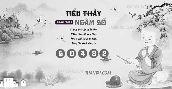 TIỂU THẦY NGÂM SỐ 01/01/2023