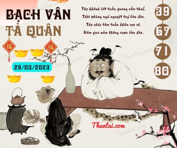 Bạch Vân Tả Quân 29/03/2023