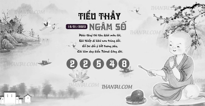 TIỂU THẦY NGÂM SỐ 03/01/2023