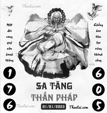 SA TĂNG THẦN PHÁP 01/01/2023