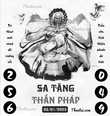 SA TĂNG THẦN PHÁP 03/01/2023