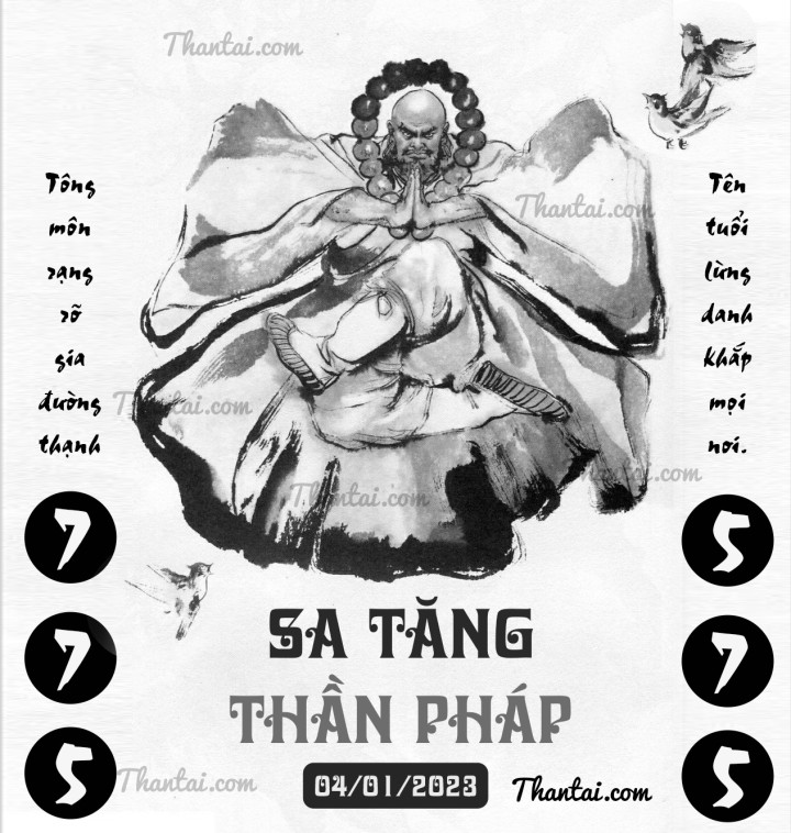 SA TĂNG THẦN PHÁP 01/01/2023