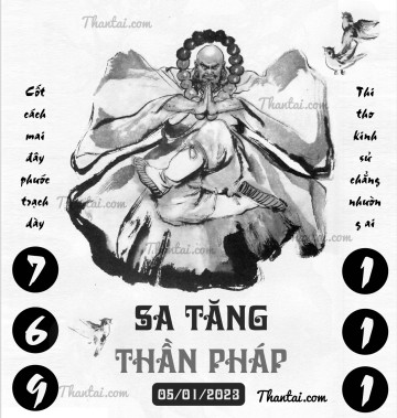 SA TĂNG THẦN PHÁP 05/01/2023