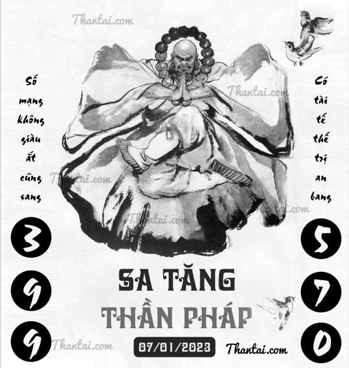 SA TĂNG THẦN PHÁP 01/01/2023