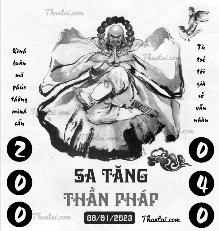 SA TĂNG THẦN PHÁP 01/01/2023