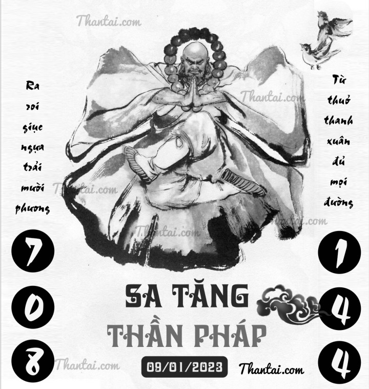 SA TĂNG THẦN PHÁP 01/01/2023