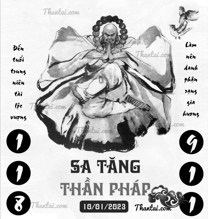 SA TĂNG THẦN PHÁP 01/01/2023