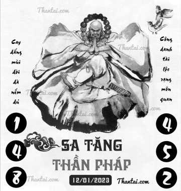 SA TĂNG THẦN PHÁP 12/01/2023