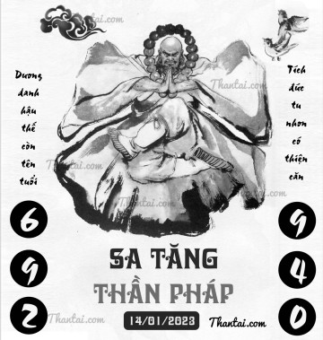 SA TĂNG THẦN PHÁP 14/01/2023