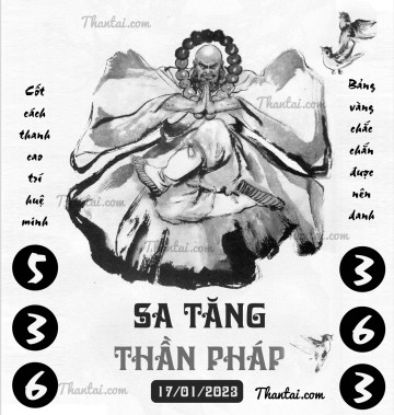 SA TĂNG THẦN PHÁP 17/01/2023